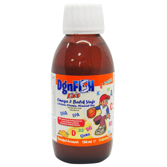 DGN Fish Kids Omega 3 Balık Yağı