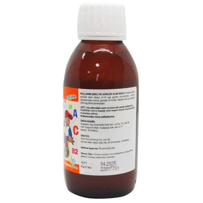 DGN Fish Kids Omega 3 Balık Yağı