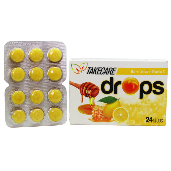 TakeCare Bal + Limon + Vitamin C Drops
